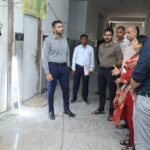 जिला अस्पताल के निर्माण कार्य में सुस्ती पर कलेक्टर सख्त